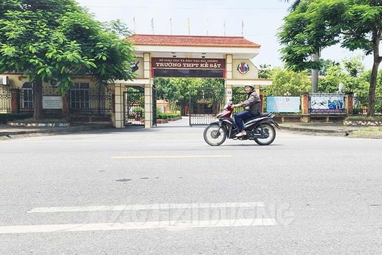 Sớm làm gờ giảm tốc trên  đường tỉnh 392 đoạn qua  nhiều trường học ở Bình Giang